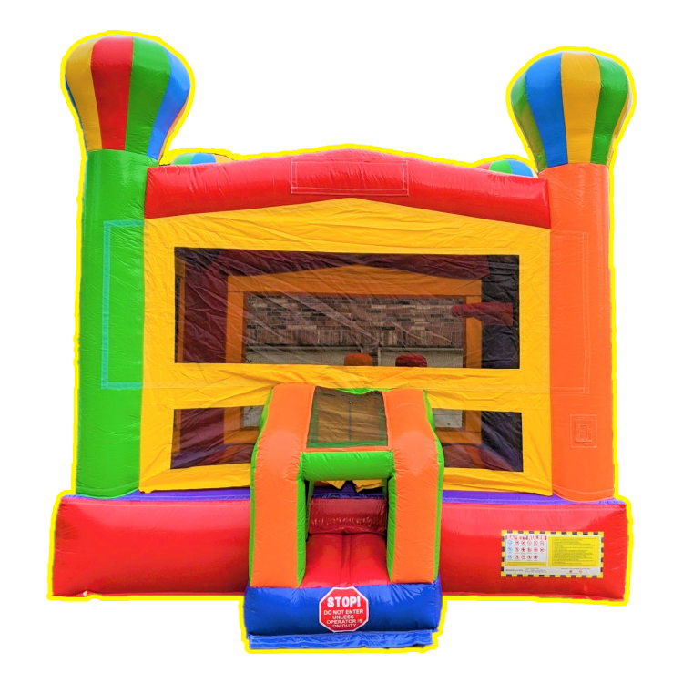 Simple Hot Air Balloon Bouncy House